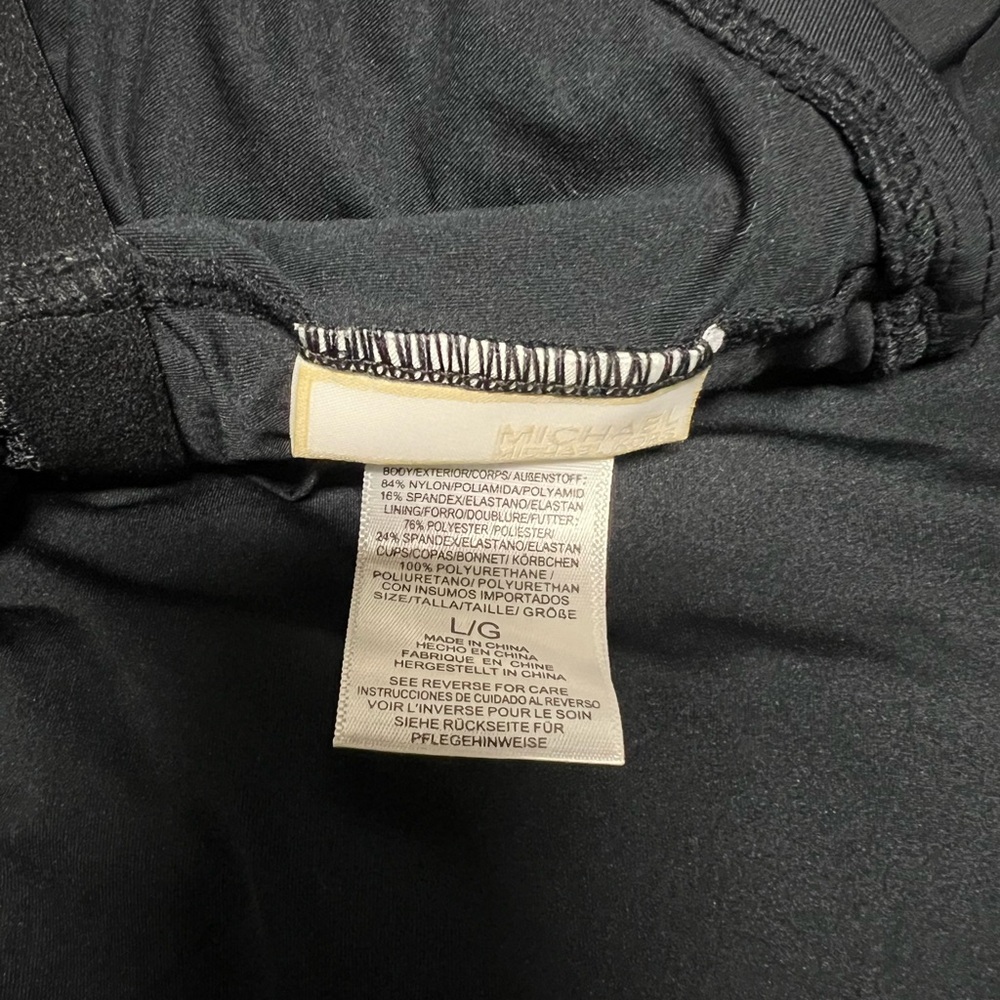 Michael Kors Black Bathing Suit Top. Perfect condition - Picture 5 of 5